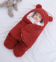 Cute Baby Blanket Red ( Made In China )