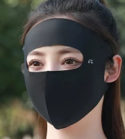 1-পিছ -Anti-UV Ice Silk Sunscreen Mask