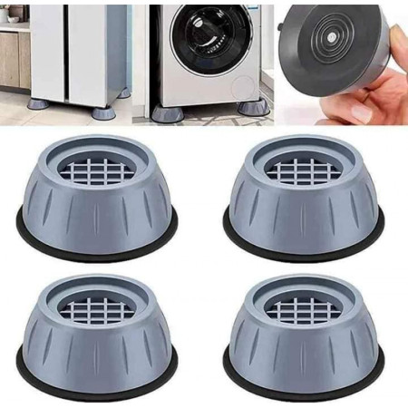(4 Pcs Set) Anti-Vibration Feet Pads Washing Machine Rubber