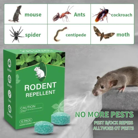 ২ প্যাকেট (২০ পিছ) Rodent Repllent